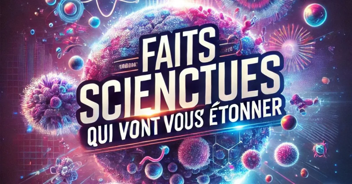 Faits scientifiques